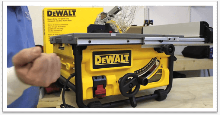 trigger screen Fleeting DEWALT DW745 10-Inch Table Saw Review – Powertoolbuzz