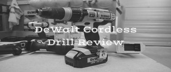 dewalt cordless drill