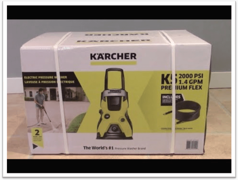 karcher electric pressure washer
