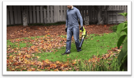 ryobi cordless leaf blower